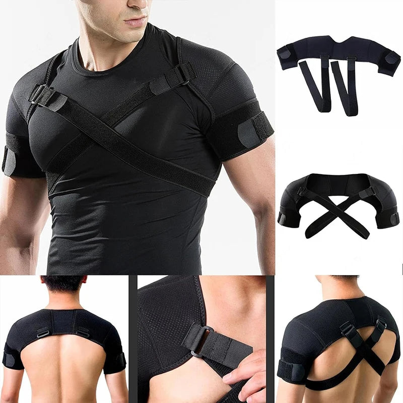 Adjustable breathable shoulder straps