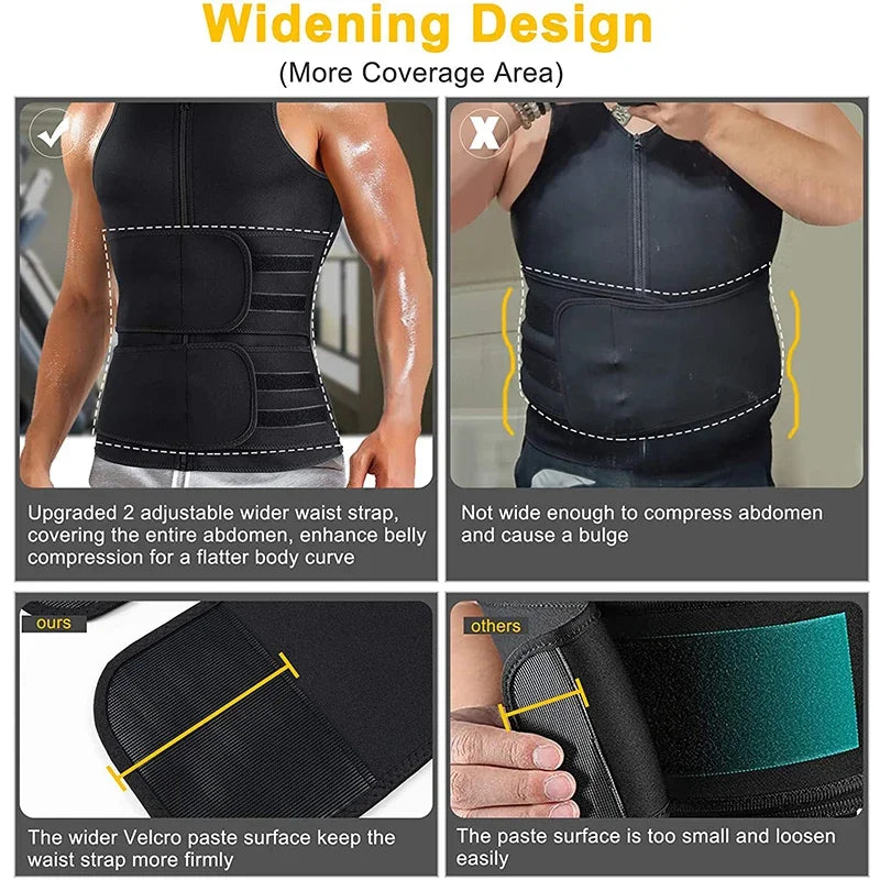 Adjustable back posture corrector for men
