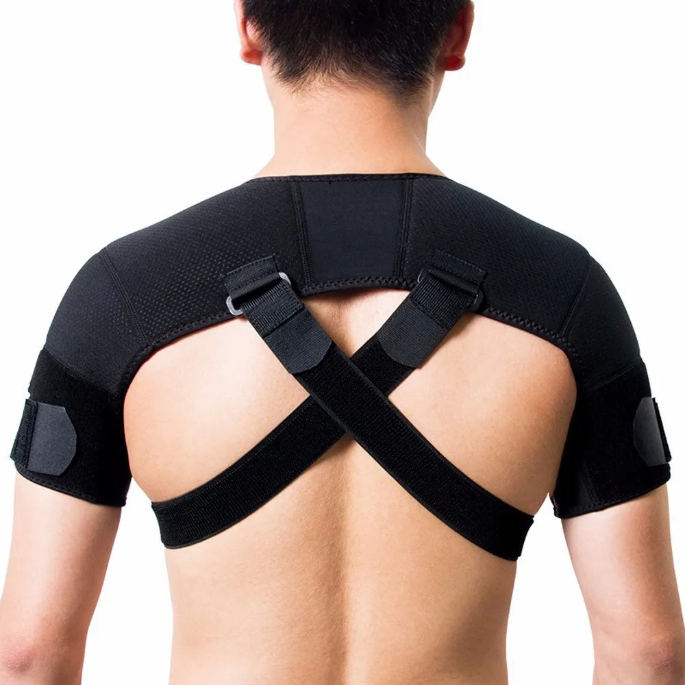 Adjustable breathable shoulder straps