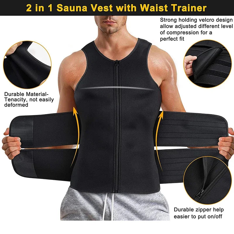 Adjustable back posture corrector for men
